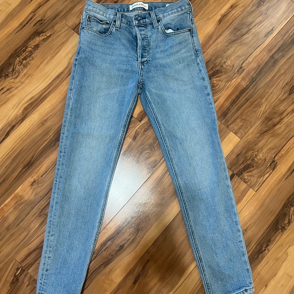 Women’s Denim Forum Yoko Mid Rise Slim Jeans